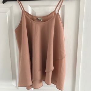 Paper Crane Tank-light Pink-Size S